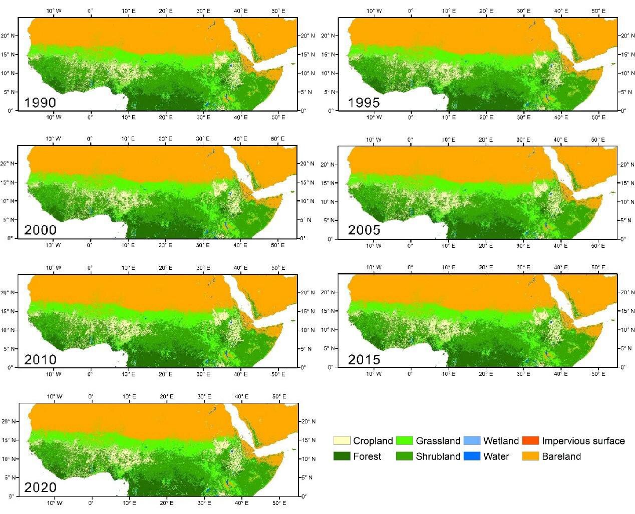 Datasets Reveal Impacts Of Land Use And Cover Change On The Sahel-Sudano-Guinean Region In Africa