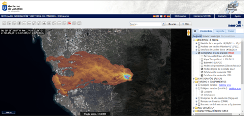 El Volcán Redefine El Mapa De La Palma
