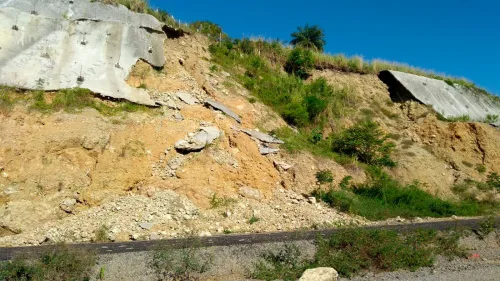 Identify Points Of Threat Of Landslides In Three Roads Of The Country