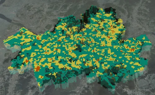 Developing A 3D Liquefaction Hazard Map