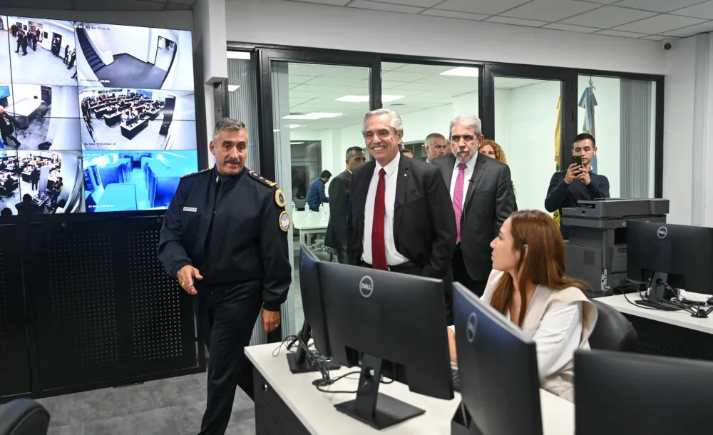 El Presidente Alberto Fernández Participó De La Presentación Del Nuevo 911 Federal