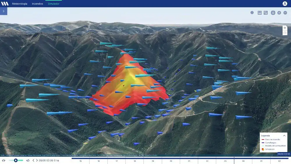 La Tecnología Geoespacial Permite Predecir La Evolución De Los Incendios En Tiempo Real