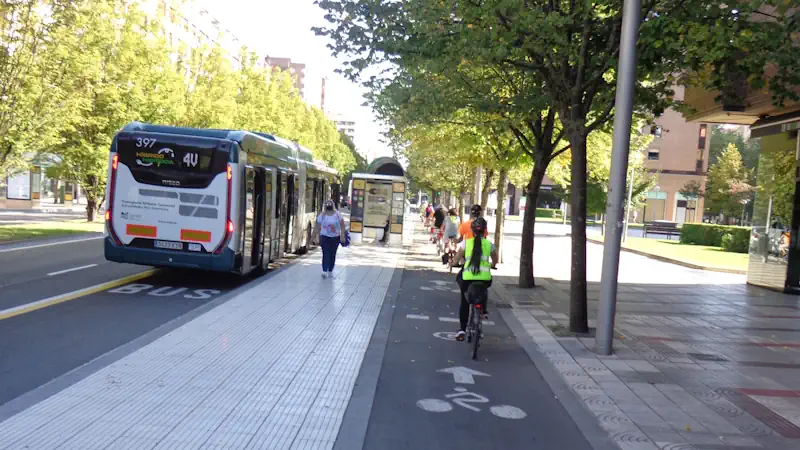 Toda La Red Ciclable De Pamplona Puede Consultarse En La Herramienta Digital Visor Ciudad