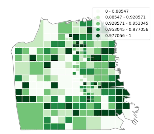 A map made with geoplot