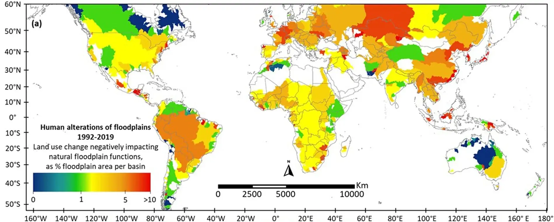 Study Reveals Human Destruction Of Global Floodplains