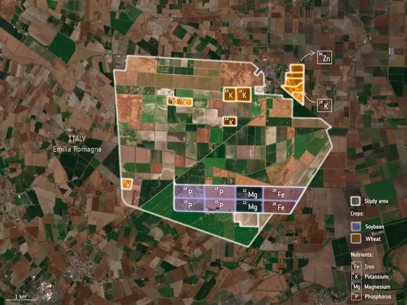 Measuring Nutrition In Crops From Space