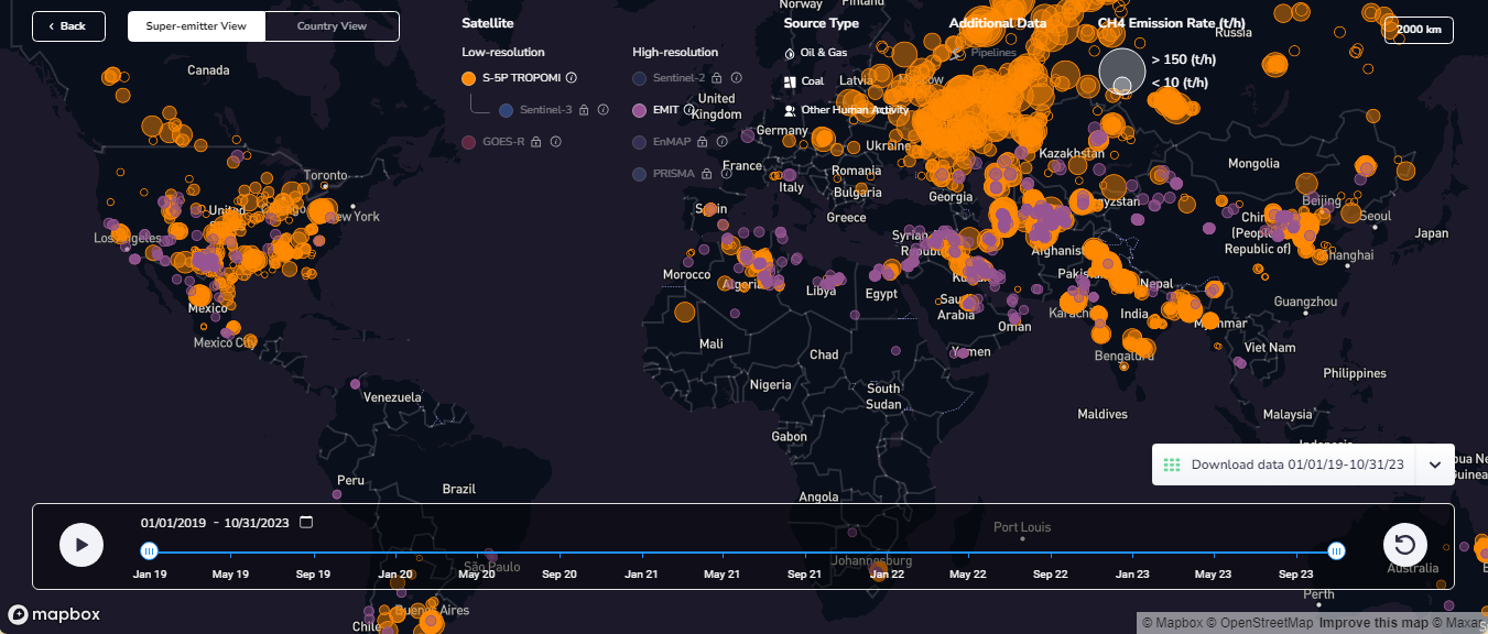 Satellite Imagery Analysis Firm Launches Free Greenhouse Gas Tracker