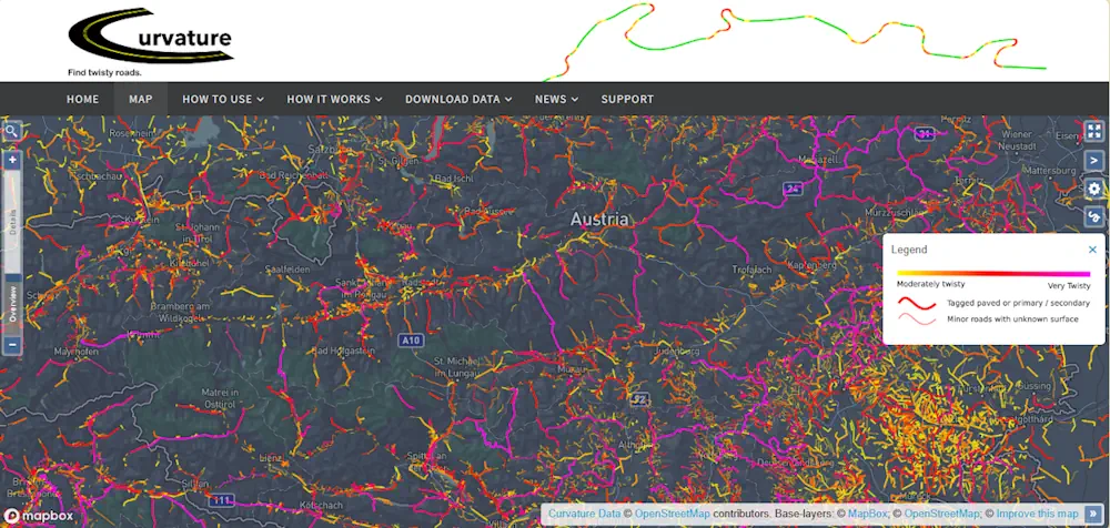 This Website Will Help You Find The Best Driving Roads In The World