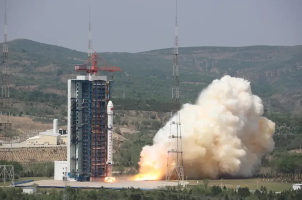 China Launches Four High-Resolution Remote Sensing Satellites