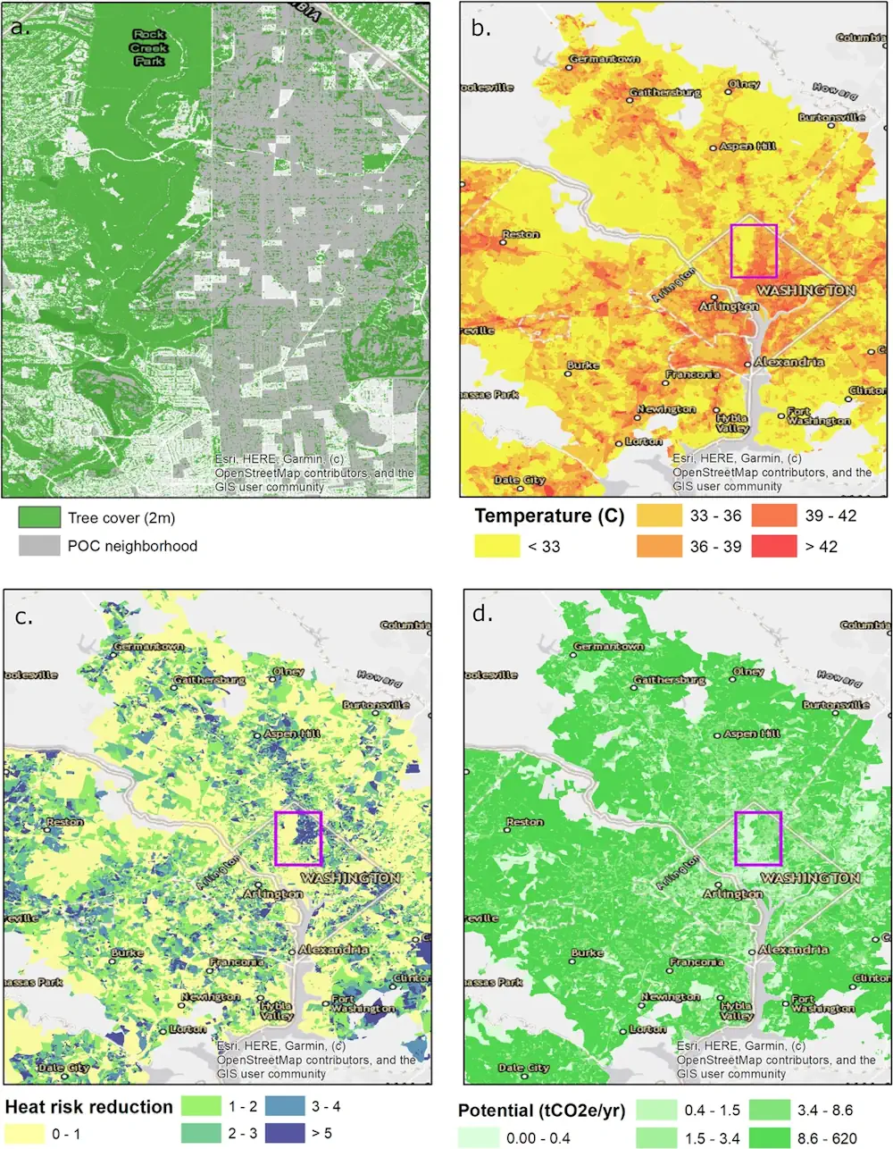 Urban Tree Canopy Affects How Heat Stress Impacts Residents