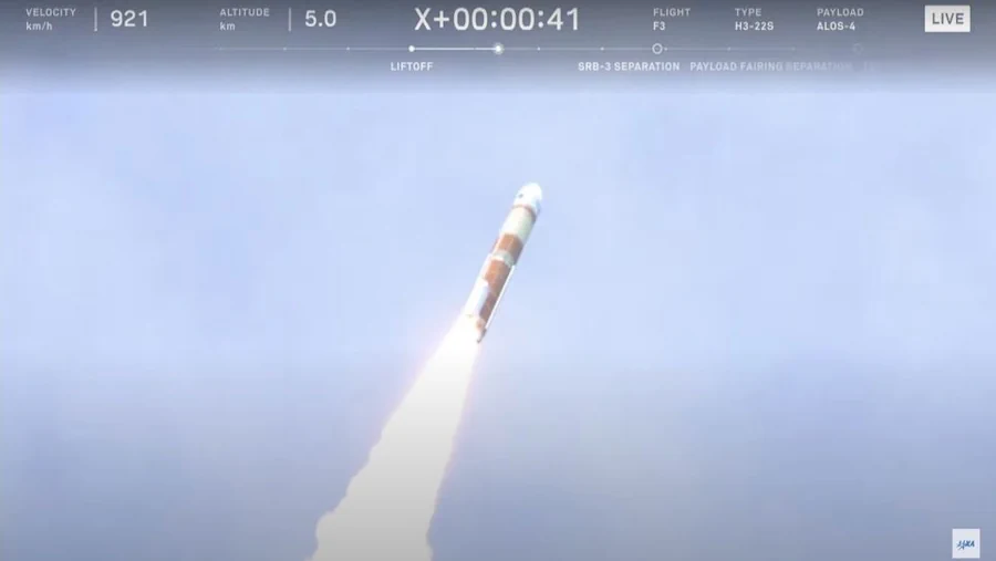 Japan Launches Advanced Earth-Observing Satellite On 3rd Flight Of H3 Rocket